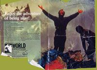 World Expeditions advertisement travels around the world